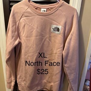 The North Face Pink Sweatshirt